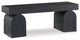 Holgrove Black Accent Bench