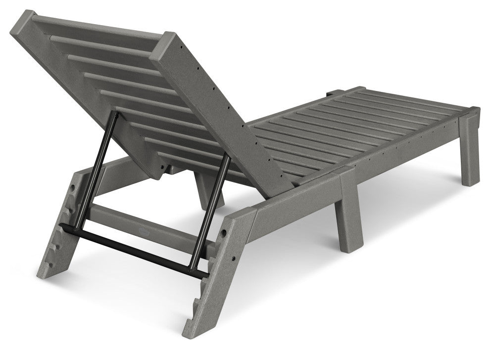 Polywood Captain Chaise, Teak