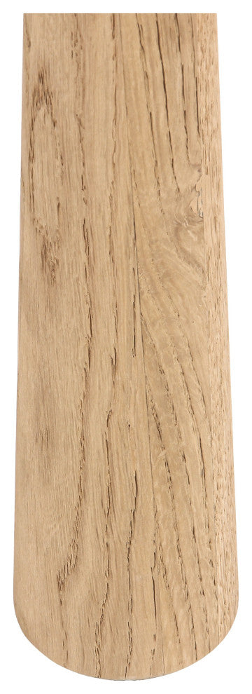 Carver Travertine Oak Side Table