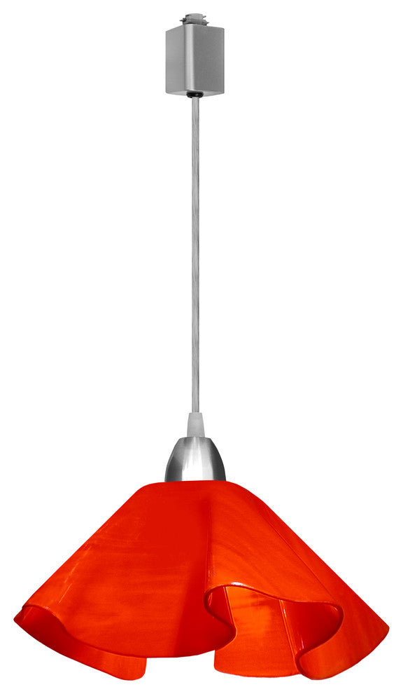 Jezebel Radiance Lily Large Track Light, Fiery Red