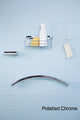 TileWare Victoria Series Radius Grab Bar 24" Traditional, Polished Chrome