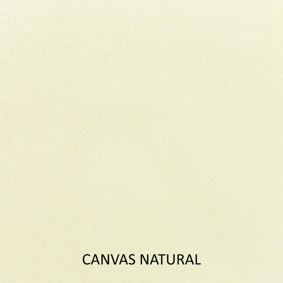 Sunbrella Charcoal Gray With Ivory Outdoor Bench Cushion 55-60", Corded