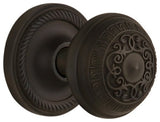 Nostalgic Warehouse ROPEAD_PRV_234_NK Egg and Dart Solid Brass - Oil-Rubbed
