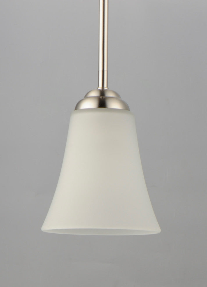Maxim 92081FT Vital 6"W Mini Pendant - Satin Nickel
