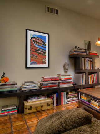 "Rockets in Space" Framed Art Print