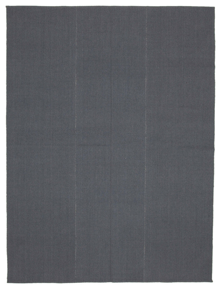 Rug N Carpet - Handmade Turkish 9' 0'' x 12' 1'' Decorative Wool Kilim Rug