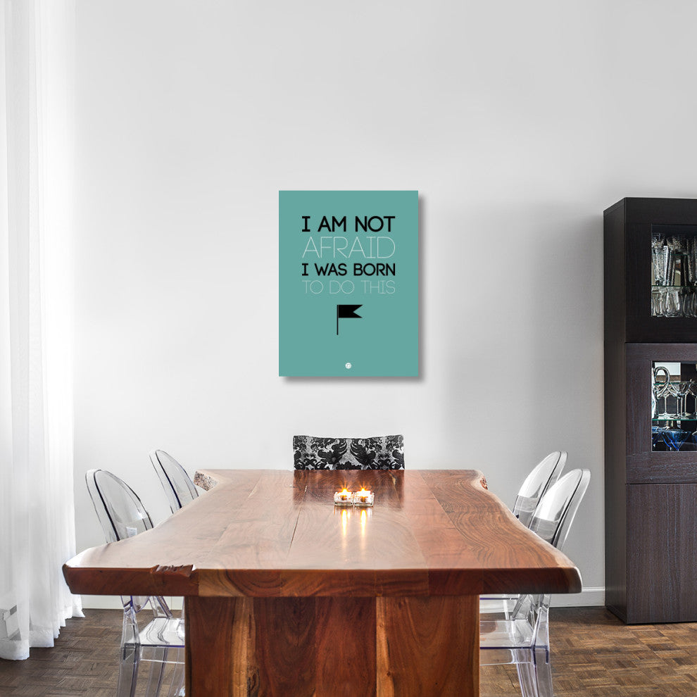 "I am Not Afraid Poster 2" Fine Art Print