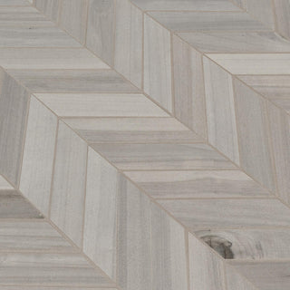 Havenwood Platinum 12X15 Matte Chevron Mosaic, 8 Sheets
