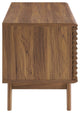 Render Vinyl Record Display Stand Walnut