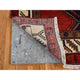 Maroon Red New Persian Pure Wool Hand Knotted Runner Rug 5'2" x 10'6"