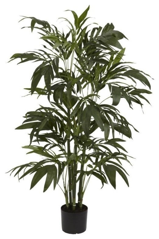 4' Bamboo Palm Silk Tree