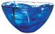 Kosta Boda Serveware Contrast Bowl, Medium, Blue