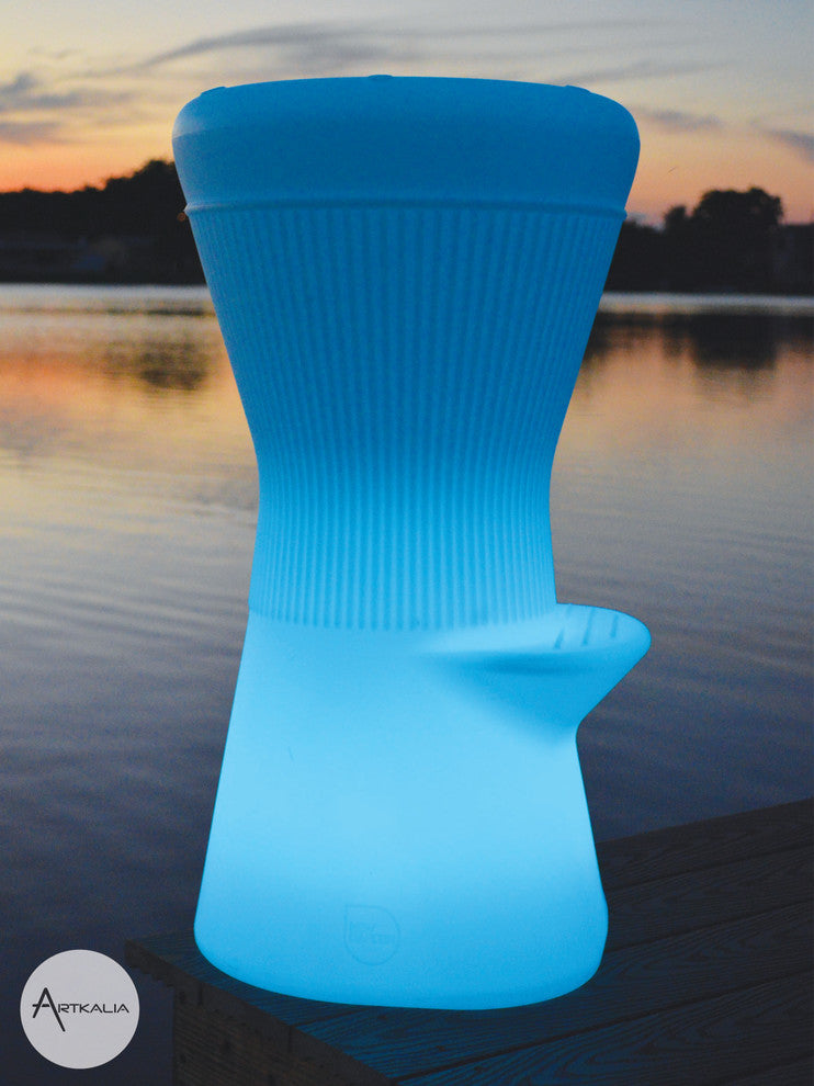 Artkalia Biarritz LED Cordless Light Barstool