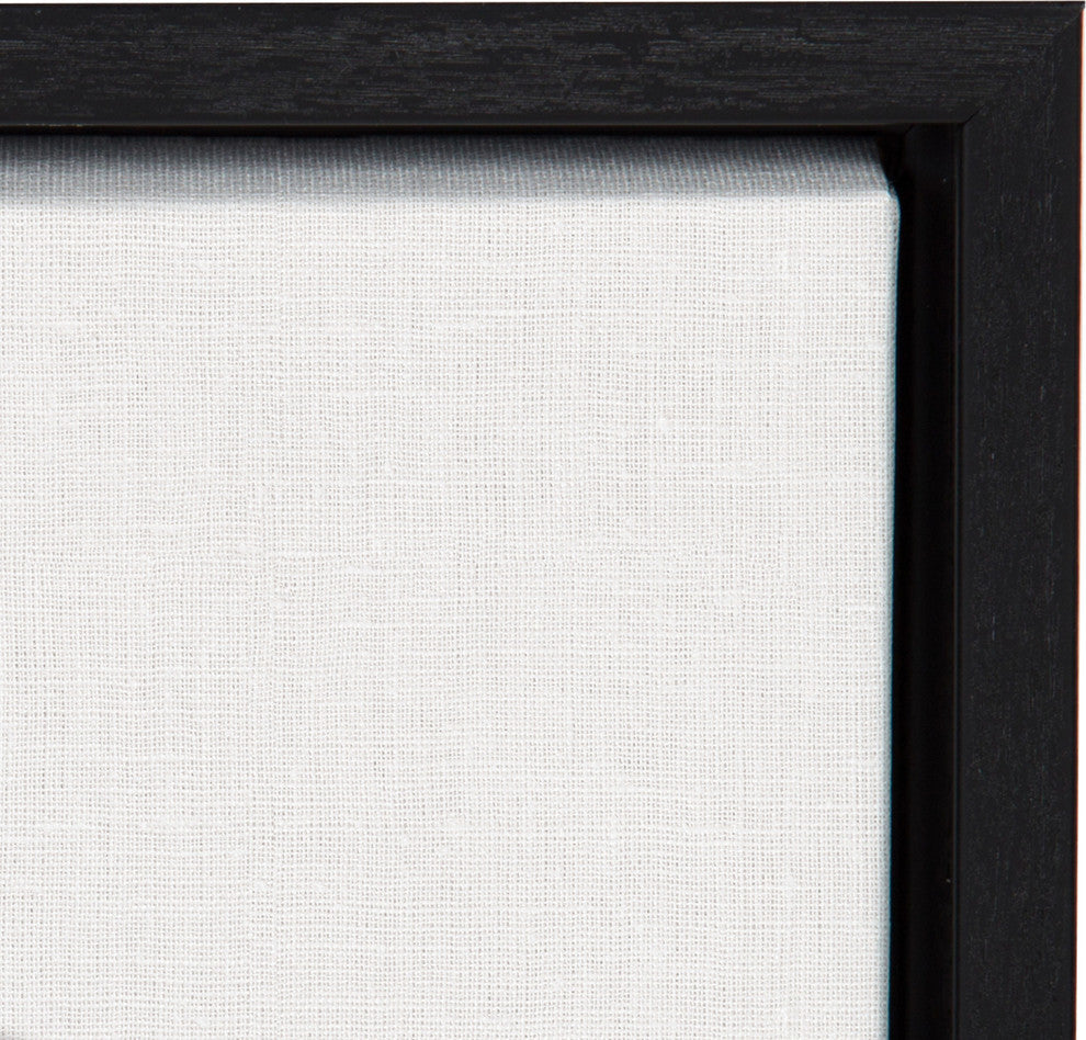 Sylvie Horizontal Football Portrait Framed Canvas , Black 18x24