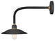 Hinkley Foundry 1-Light Outdoor Wall Mount Lantern, Textured Black