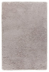 Osim Contemporary Area Rug, Silver, 9'x13'