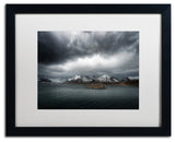 Philippe Sainte-Laudy 'Grey' Matted Framed Art, 16x20