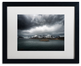 Philippe Sainte-Laudy 'Grey' Matted Framed Art, 16x20