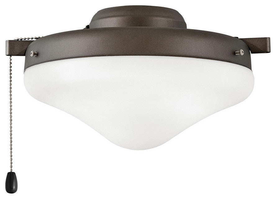 Hinkley Light Kit Heirloom Glass, Metallic Matte Bronze