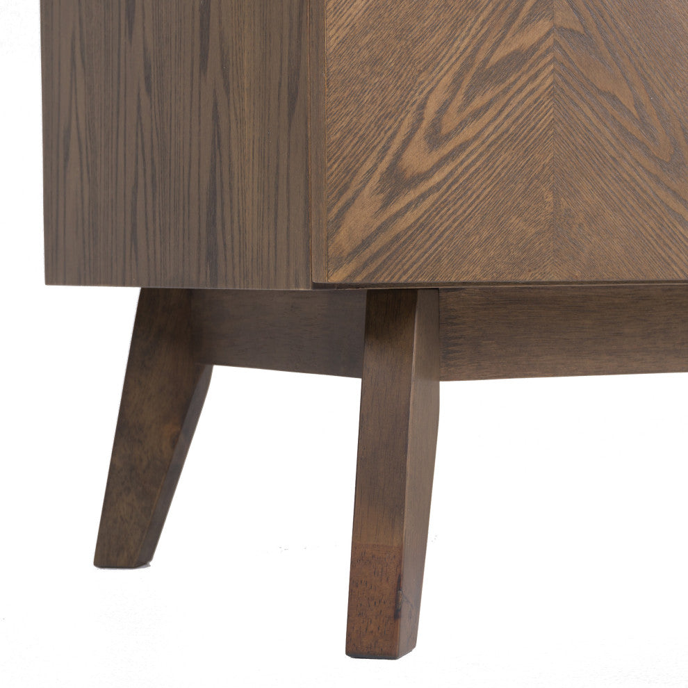 Modrest Costello Mid-Century Modern Wenge Buffet