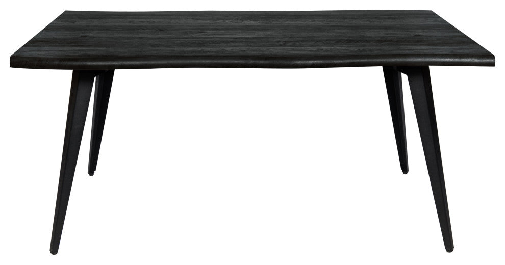 LeisureMod Lawrence 7-Piece Dining Set With Folding Chairs and Table, Jade Green