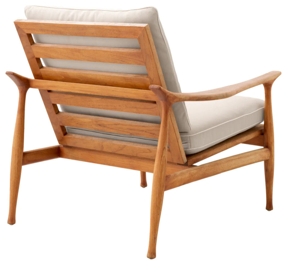 Natural Teak Outdoor Lounge Chair | Eichholtz Manzo