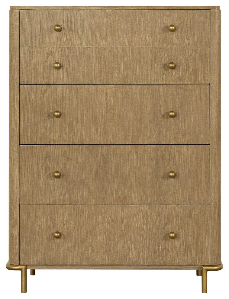 Arini 5-drawer Bedroom Chest Sand Wash