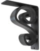 Arts n Crafts Iron Corbel 3", Black, 8"x10"