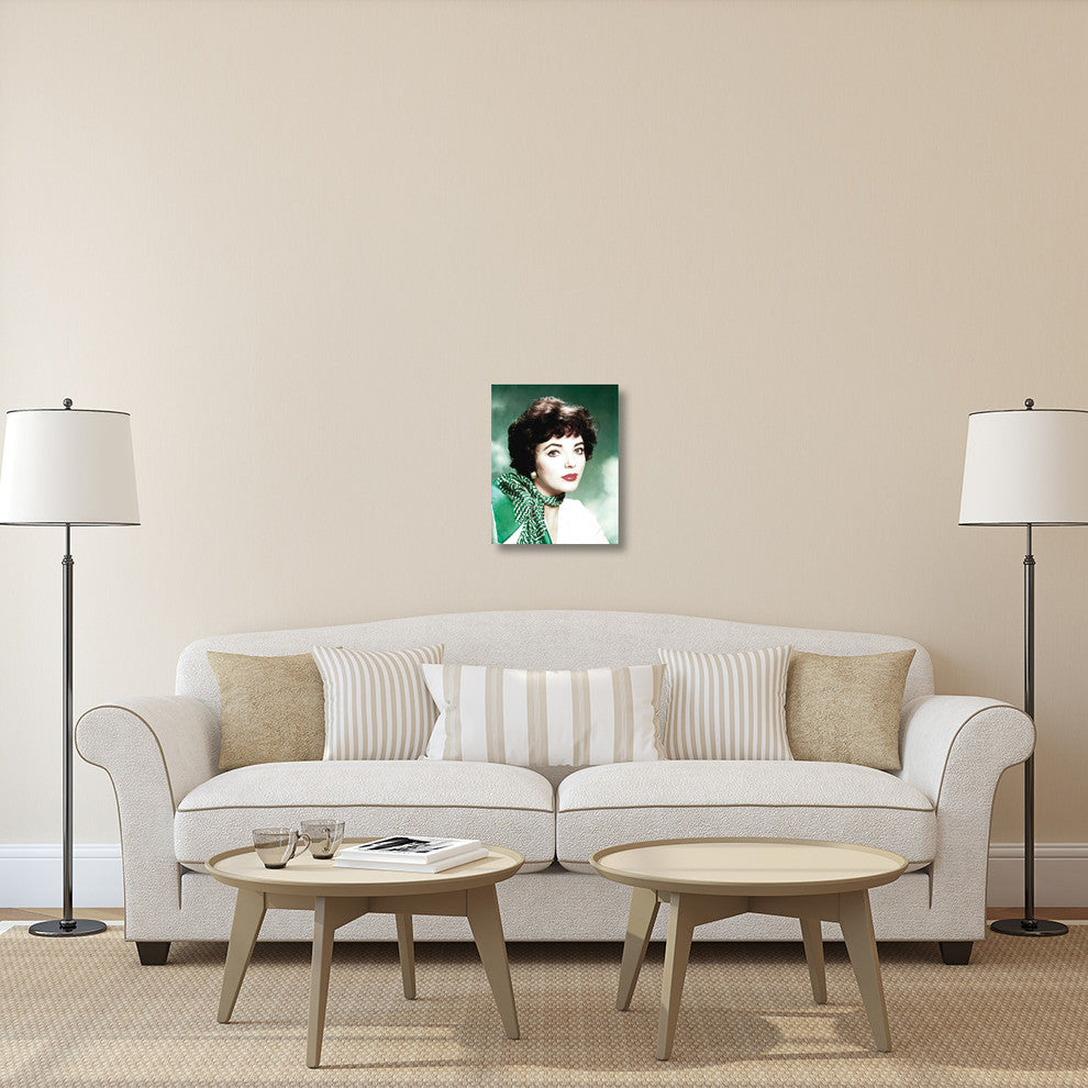 "Joan Collins" Stretched Canvas Giclee by Hollywood Photo Archive, 17"x22"