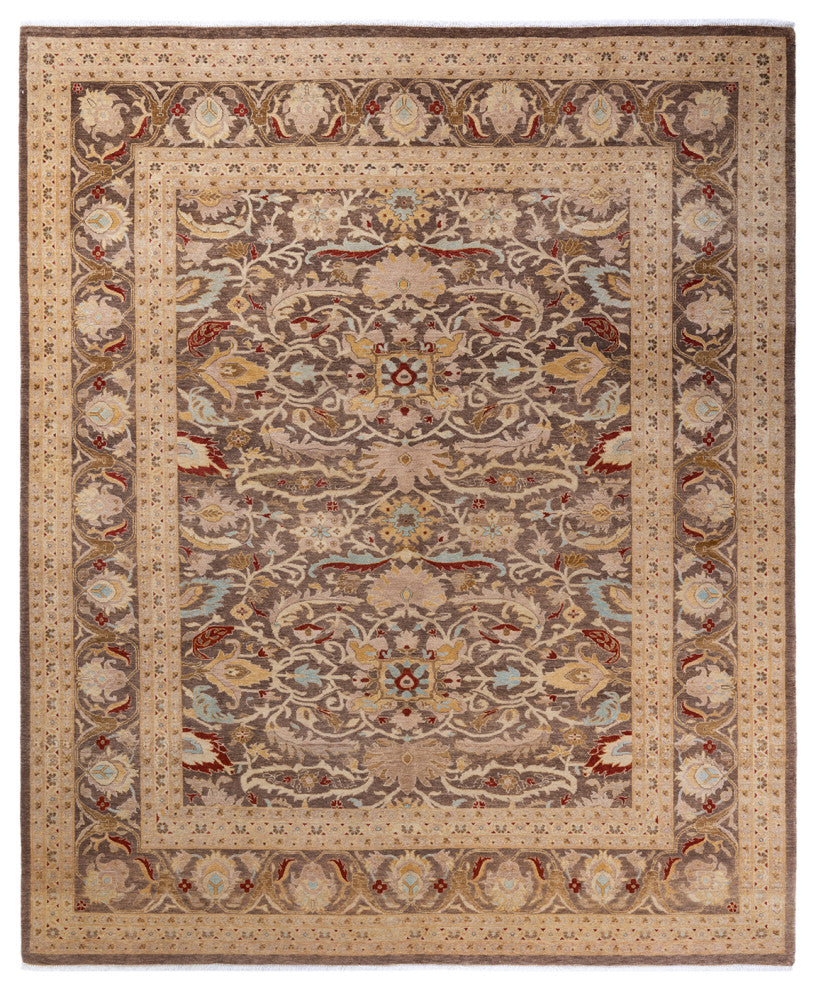 ECLECTIC, Hand Knotted Area Rug 9' 10" X 8' 2"