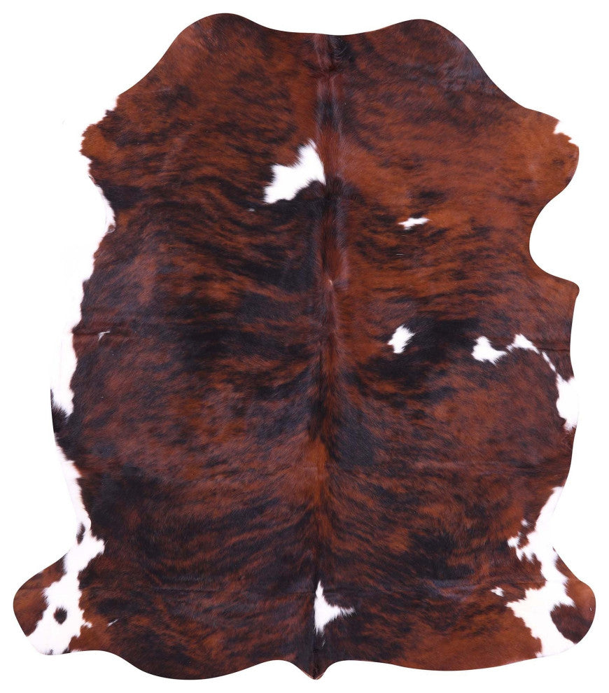 6' 10" X 6' 4" Natural Cowhide Rug C1640