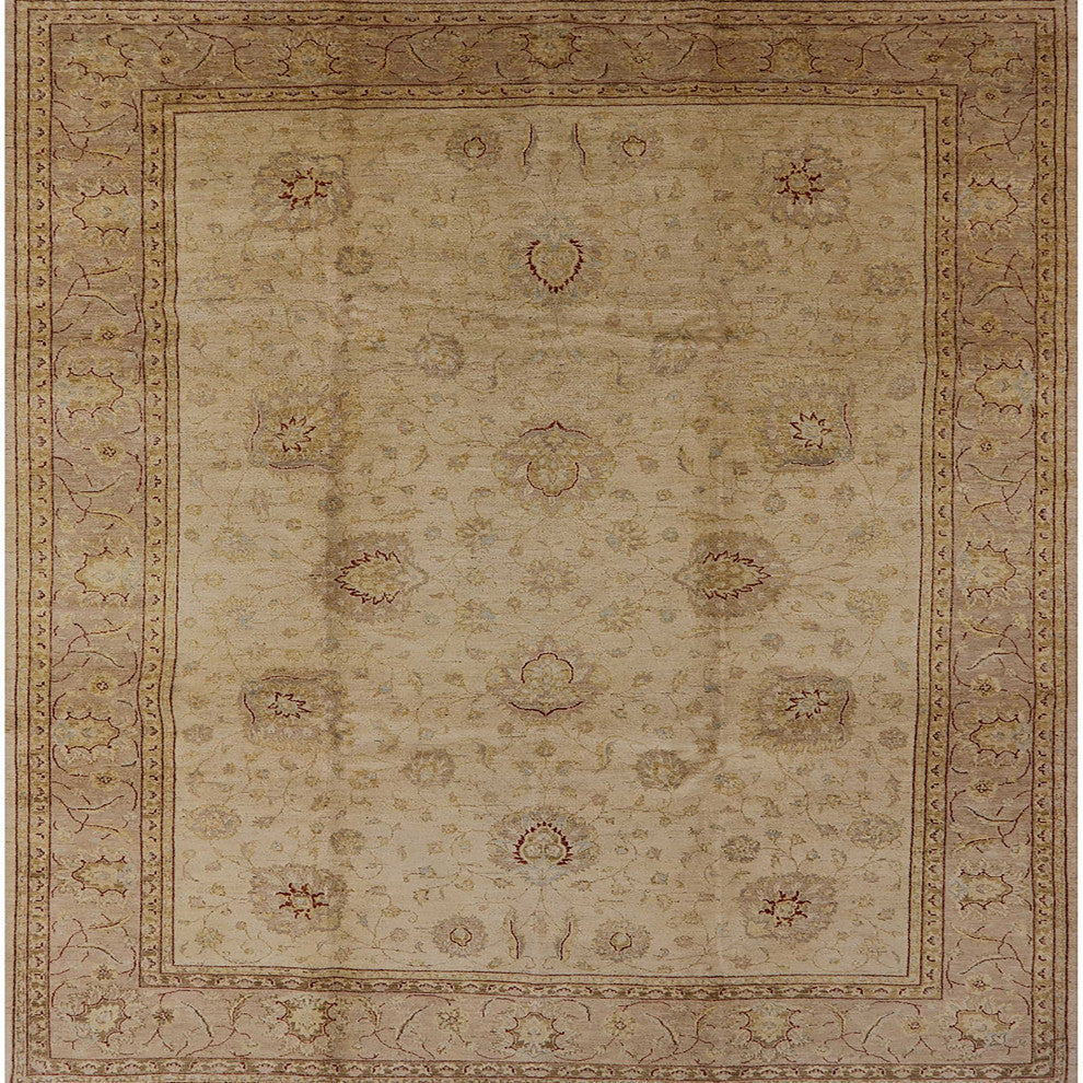 Ahgly Company Indoor Square Mid-Century Modern Area Rugs, 8' Square