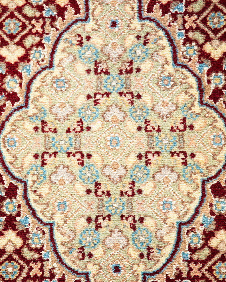 Mogul, One-of-a-Kind Hand-Knotted Area Rug Ivory, 6' 1 x 9' 5
