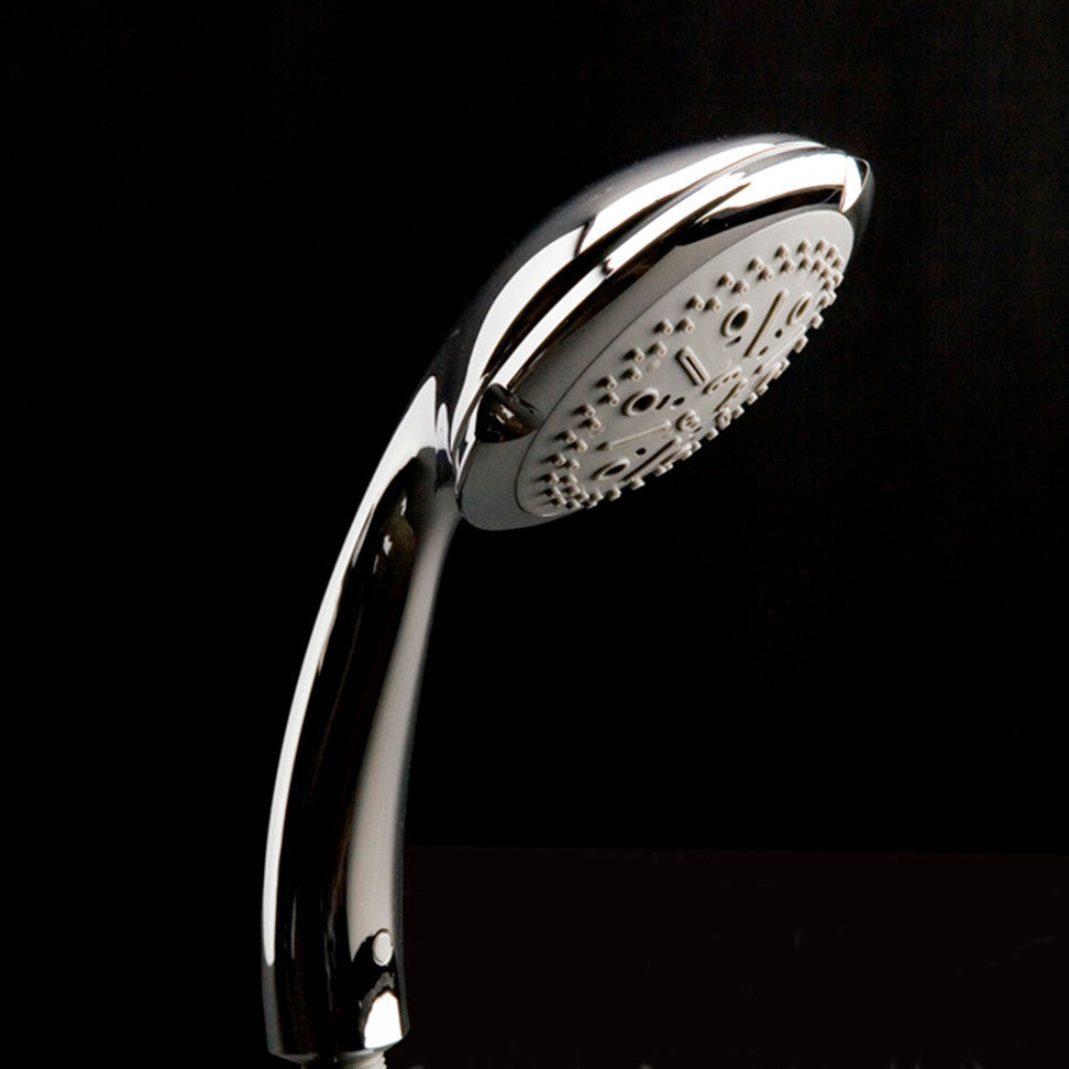 Lacava Embrace Collection Hand-Held Round Shower Head, Polished Chrome