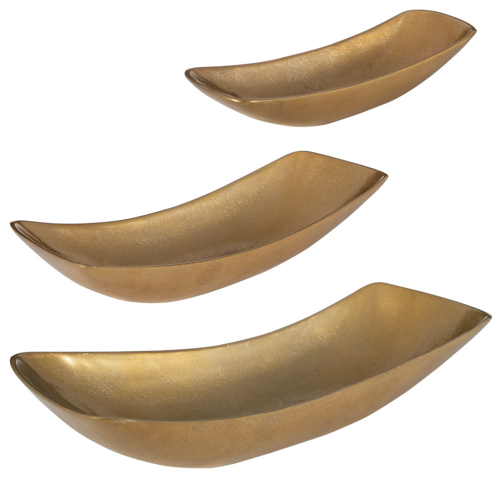 Uttermost Anas Antique Brass Bowls Set/3