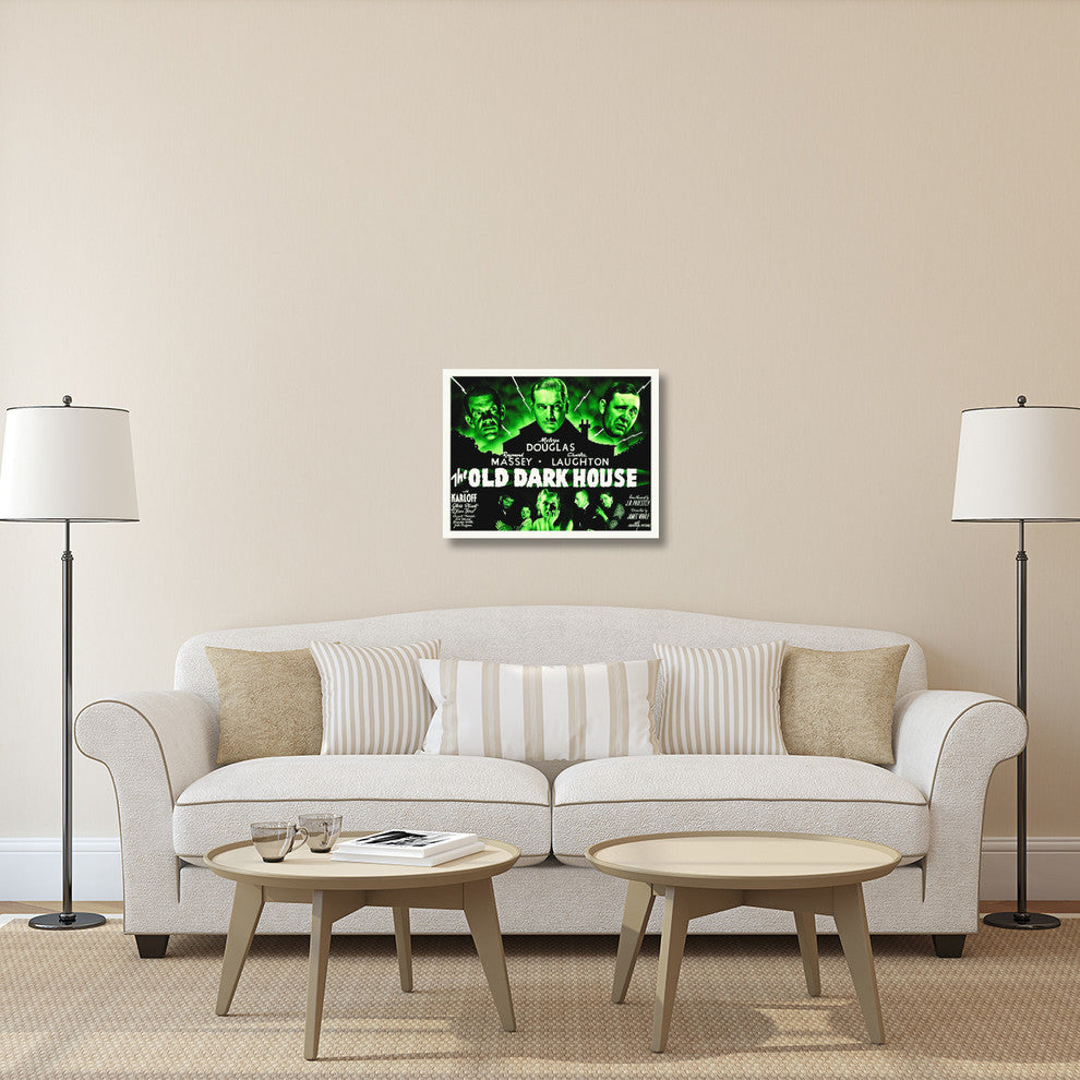 "The Old Dark House" Stretched Canvas Giclee by Hollywood Photo Archive, 30"x24"