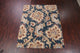 Traditional Hand-Tufted Indian Floral Oushak Oriental Area Rug, Blue, 10'0"X8'0"