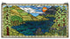 Meyda Lighting 65497 40"W X 20"H Sunset Meadow Stained Glass Window