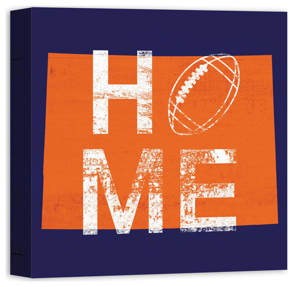 Colorado Football State Pride 16x16 Canvas Wall Art