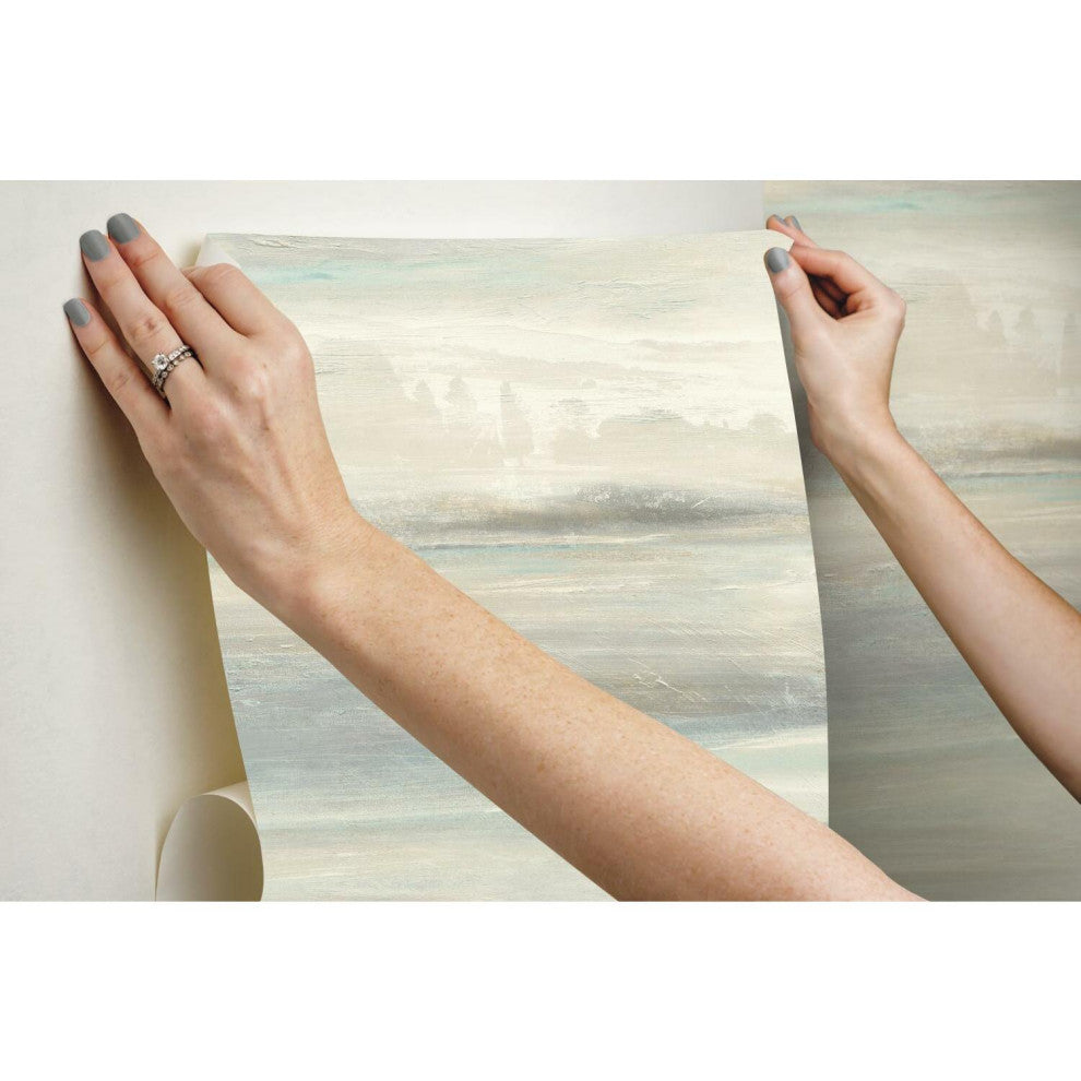 Soothing Mists Scenic Peel and Stick Wallpaper