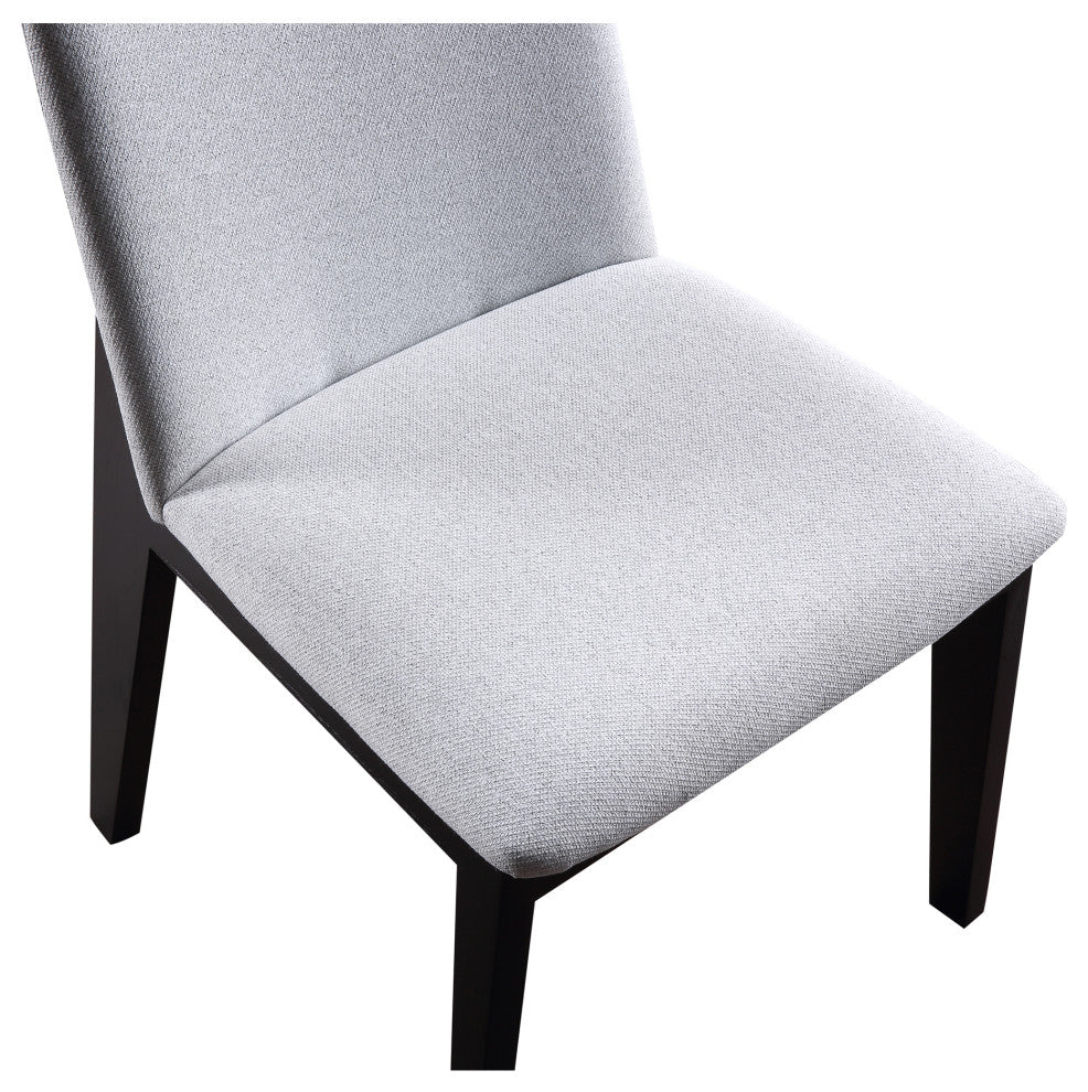 Mid - Century Modern Deco Ash Dining Chair Light Grey - M2 - Grey