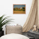 Abandoned Barn In The Trees Framed Photo Paper Wall Art Prints, Red Oak, 12" X 16"