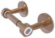 Clearview Two Post Toilet Tissue Holder, Brushed Bronze