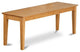 Arianna Rectangular Dining Table Set With Bench, 6 Pieces, Microfiber