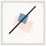 "A Clean Line" Framed Painting Print, 18"x18"