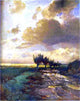 Alexei Kondratevich Savrasov Country Road, Gallery Wrapped Canvas, 20"x25"