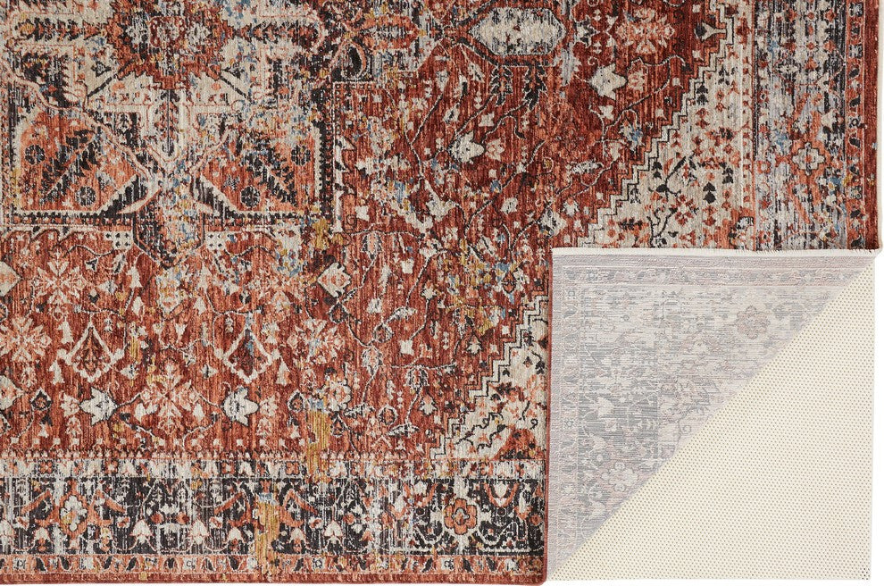 Weave & Wander Ennis Rust 7'10"x10' Rug
