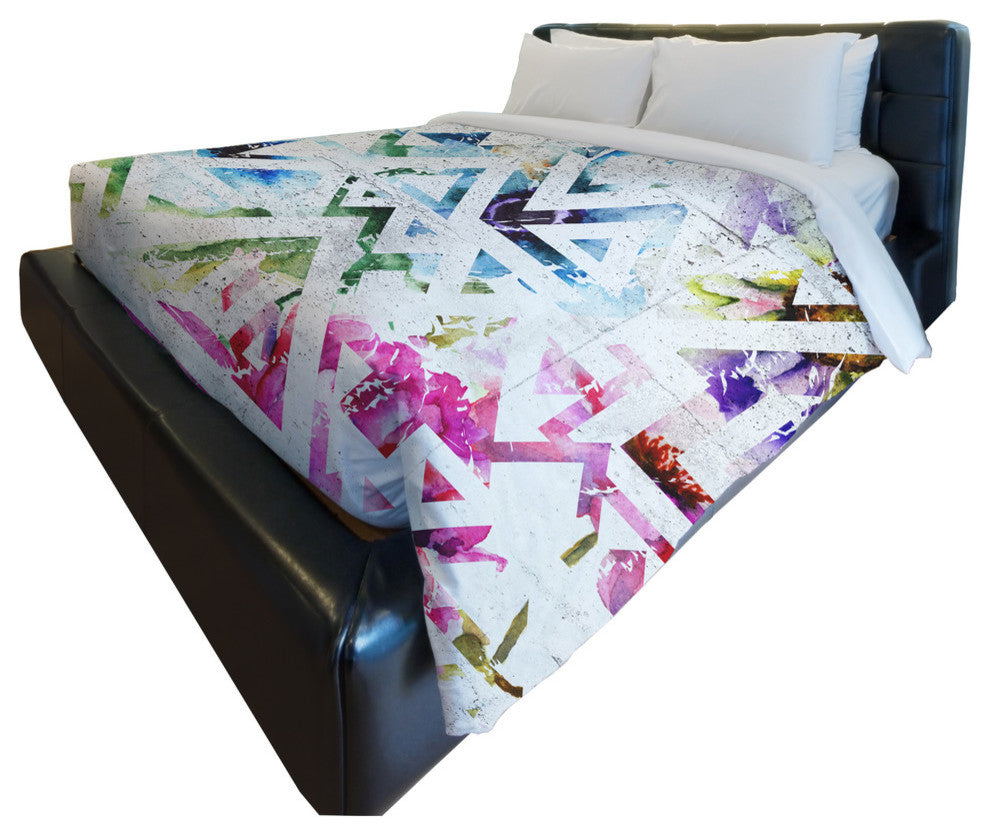 Garden State, Multi Lightweight Full Queen Duvet Cover