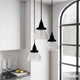 Cypress Grove Natural Iron 3 Light Round Cluster Ceiling Light Fixture