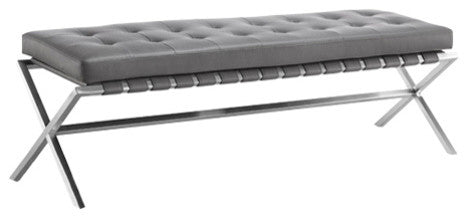 Bella Bench, Gray